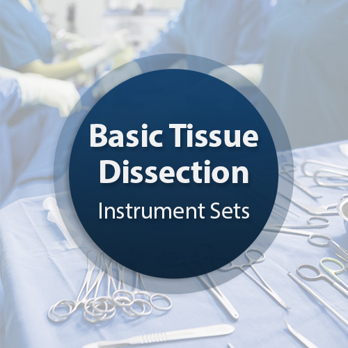 Basic Tissue Dissection Surgical Instrument Set
