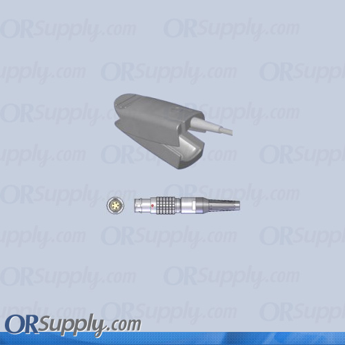 Criticare Compatible SpO2 Finger Sensor with Large Reusable Finger Probe (12 Feet, Direct)