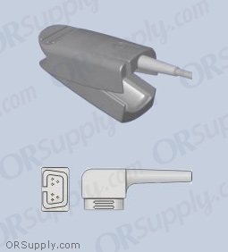 Criticare Compatible SpO2 Finger Sensor with Large Reusable Finger Probe (3 Feet, Indirect)
