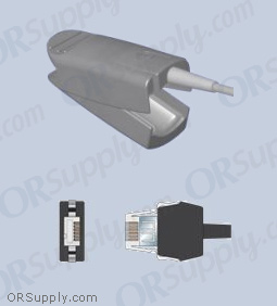 SensorMedics Compatible SpO2 Finger Sensor with Large Reusable Finger Probe (3 Feet, Indirect)