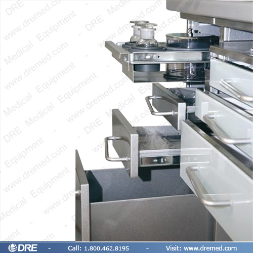 Euroclinic Professional TS Podiatry Workstation Drawers 