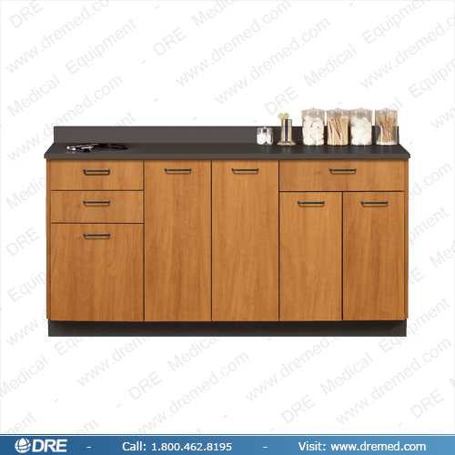 Clinton Base Cabinet with 5 Doors and 3 Drawers - 8066