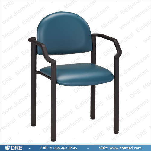 Clinton Black Frame Chair with Arms - C-50B
