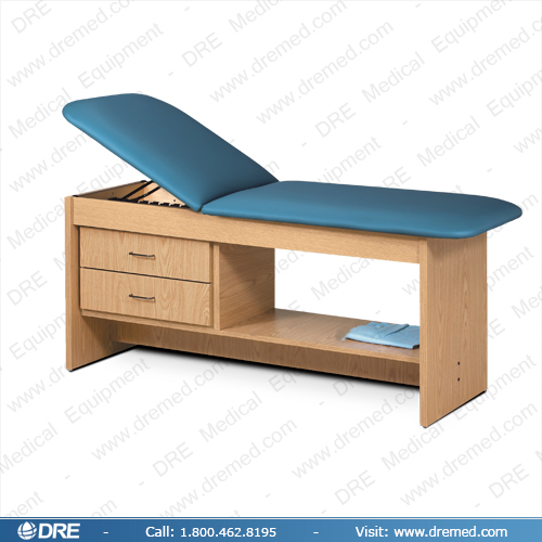 Clinton ETA Style Line Series Treatment Table with Drawers - 9013