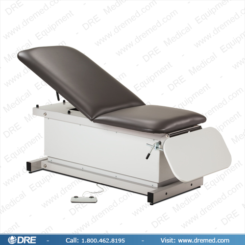Clinton Shrouded Power Table with Laminate Surface Leg - 81350