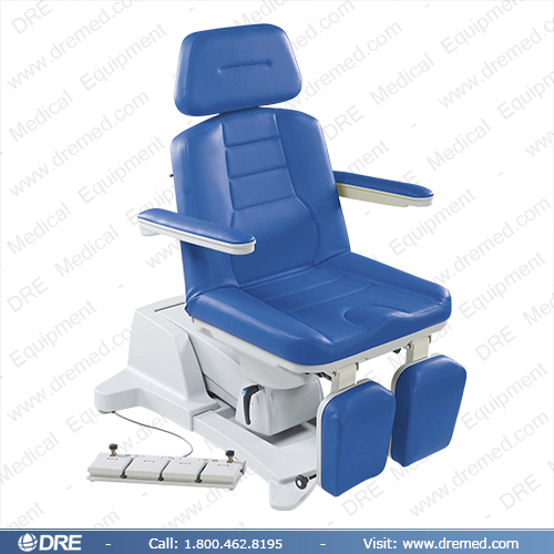 DRE Milano P50 Podiatry Chair blue