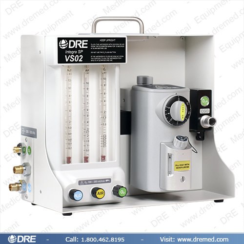DRE Integra VSO2 Anesthesia Machine - side