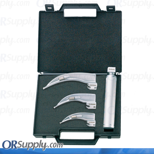 Flexicare Venticaire Conventional Macintosh English Profile Laryngoscope Set